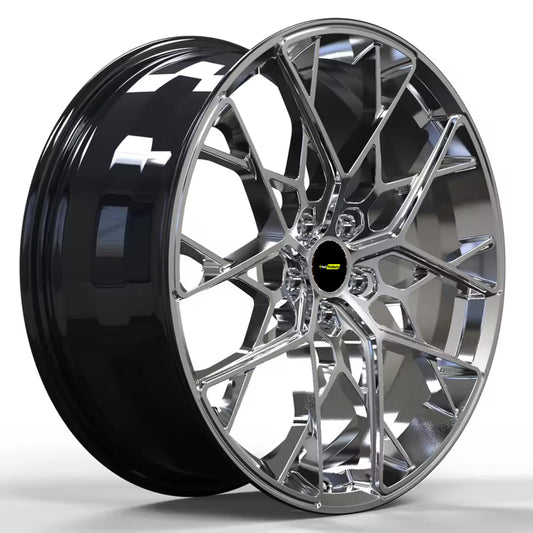 Model S VoyageForge Wheels: Forged Aluminum 5X120 (Set of 4)