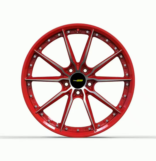 EcoForge Aerotech Wheels: Forged Aluminum for Model S 5X120 (Set of 4)