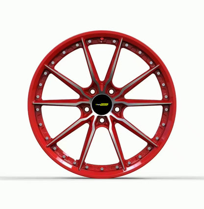 EcoForge Aerotech Wheels: Forged Aluminum for Model 3 5X114.3 (Set of 4)