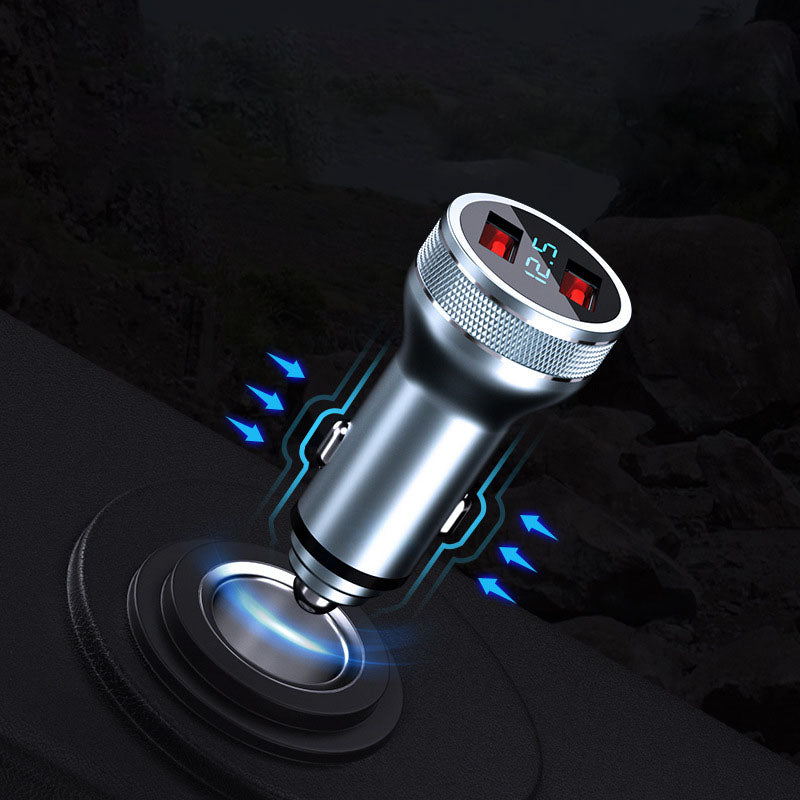 TurboCharge Dual-Port Car Charger - Power Your Journey