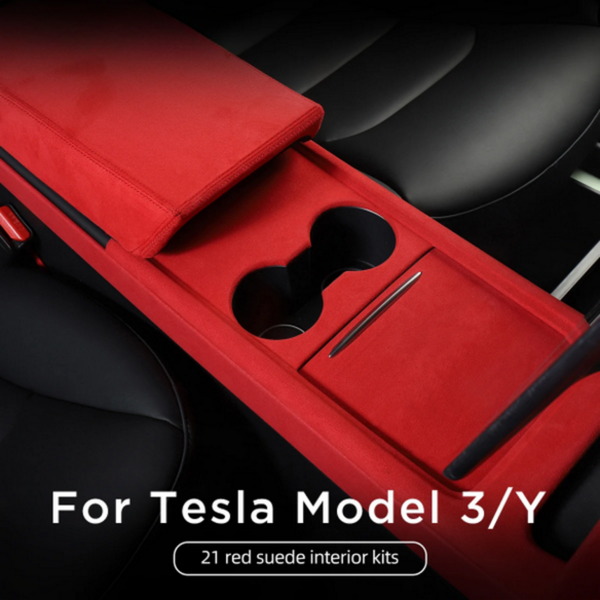 Luxury Suede Interior Kit for Tesla Model 3 & Y