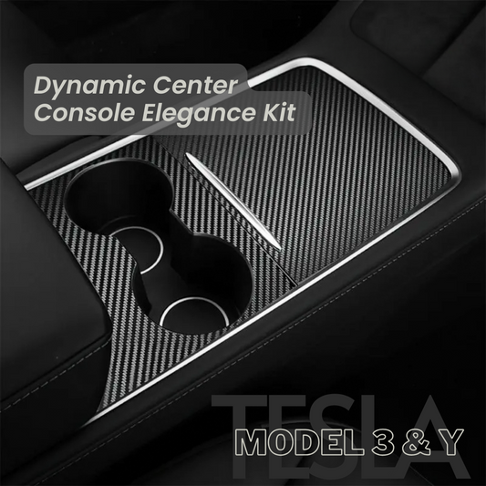 Dynamic Center Console Elegance Kit for Tesla Model 3 & Y