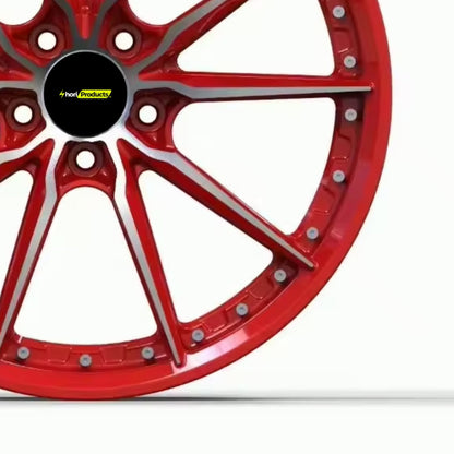 EcoForge Aerotech Wheels: Forged Aluminum for Model 3 5X114.3 (Set of 4)