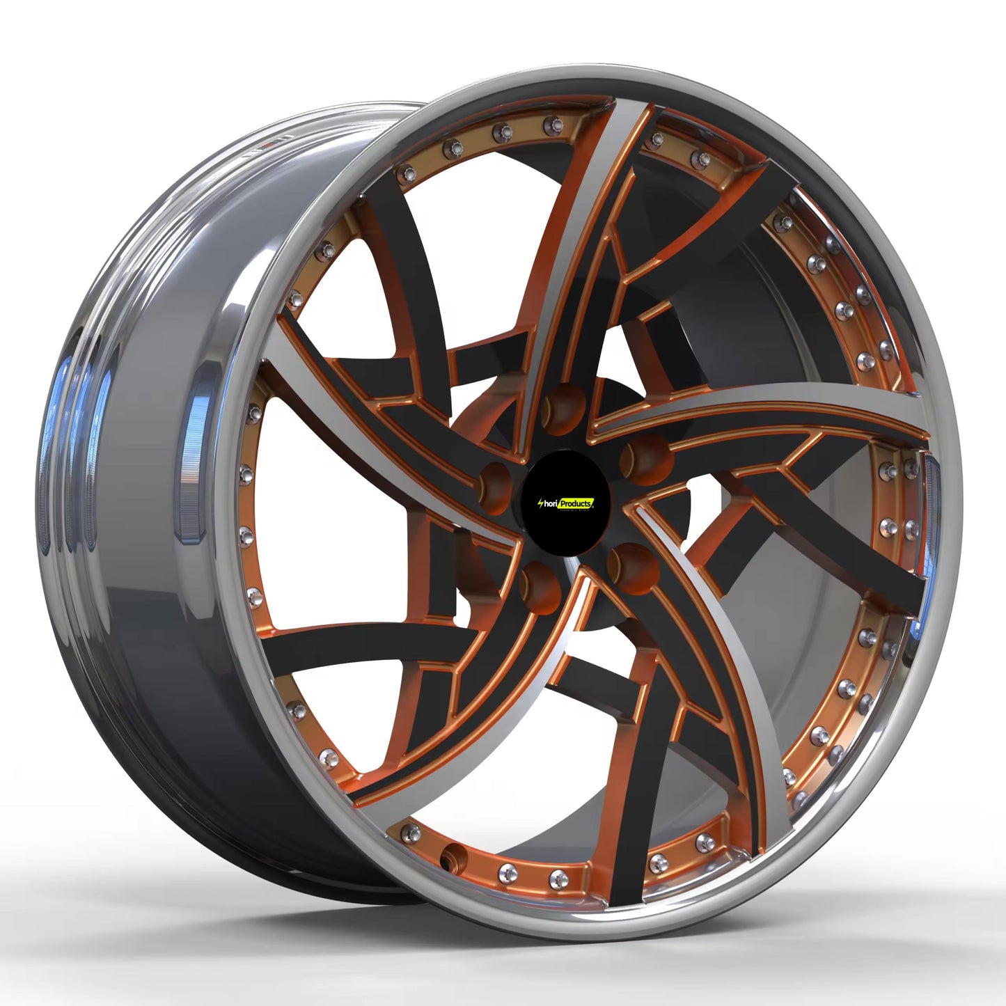 EcoBlade Alloy Wheels: Forged Aluminum for Model X 5X120 (Set of 4)