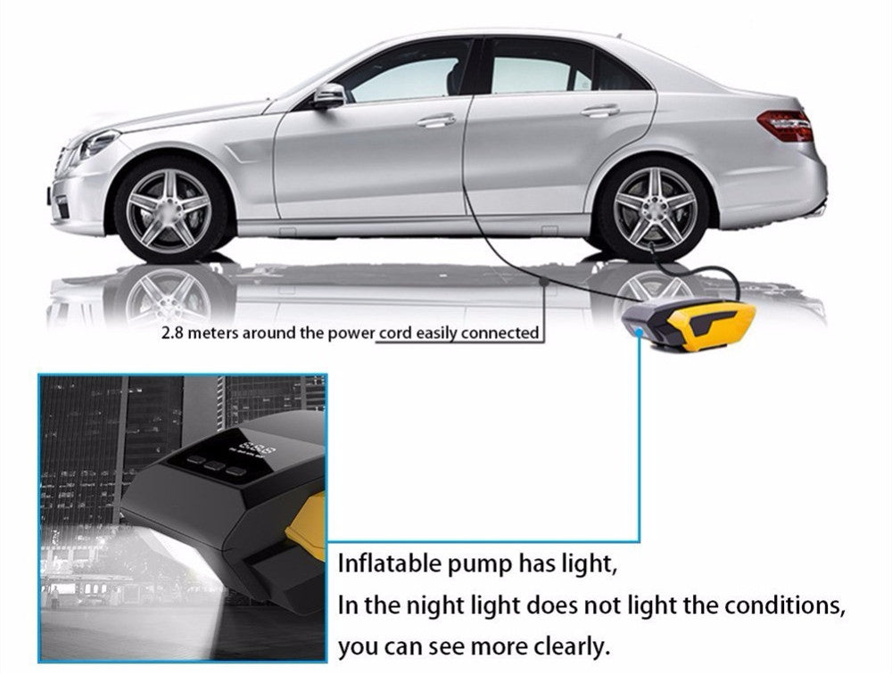 PowerFlow Pro Tire Inflator - Your Roadside Lifesaver