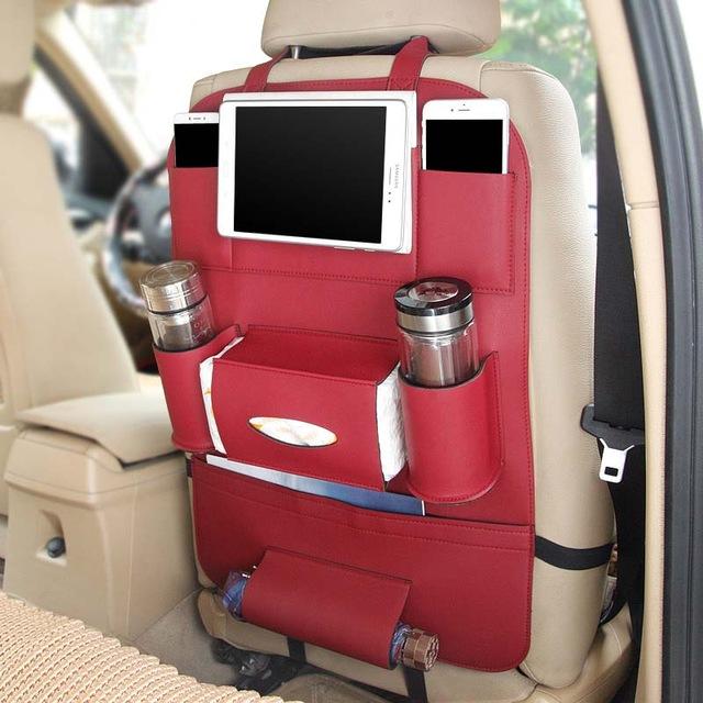 LuxeLeather Car Seat Organizers