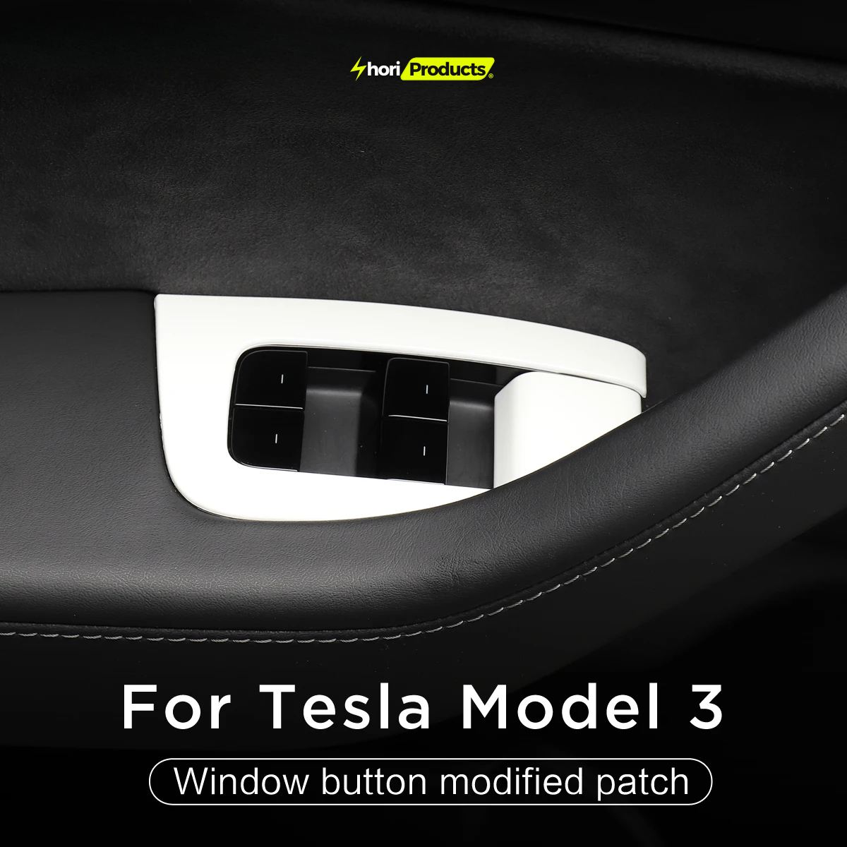 LuxeGlide: Window Button Modified Patch for Tesla Model 3