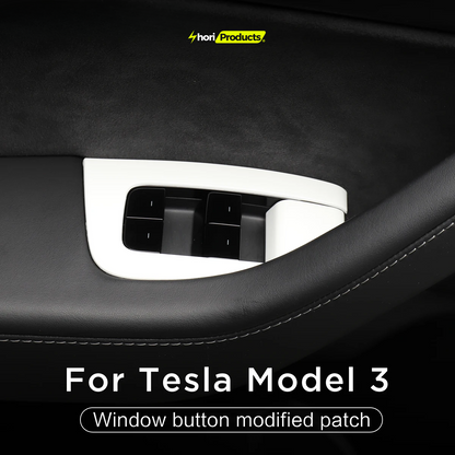 LuxeGlide: Window Button Modified Patch for Tesla Model 3