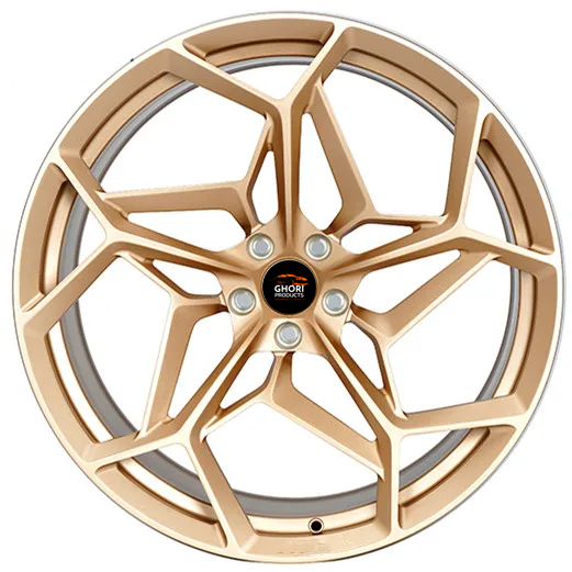 Radiant Goldrush 2 - Forged AluminumT111 Wheels for Tesla Model 3 5X114.3 (Set of 4)