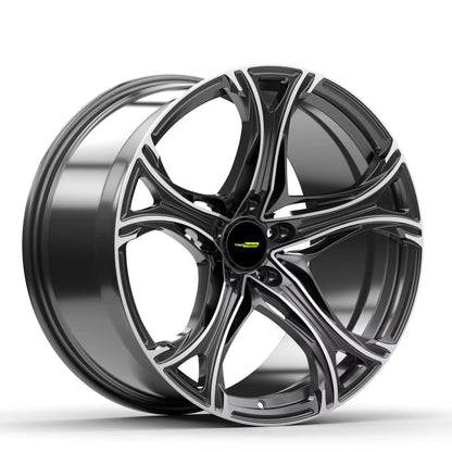 NexaForge Velocity Wheels: Forged Aluminum for Model S 5X120 (Set of 4)