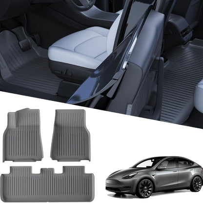 AeroGuard™ All-Weather 3D TPE Floor Mats for Tesla Model 3 & Model Y