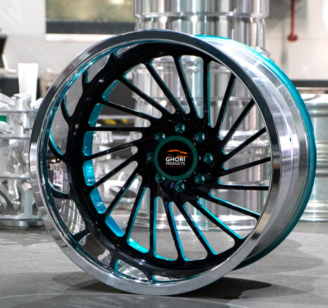 TurboTwist - Forged Aluminum T119 Wheels for Tesla Model X 5X120 (Set of 4)