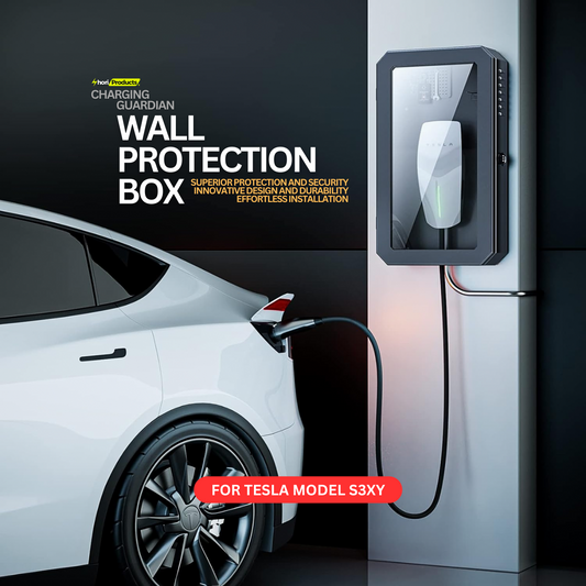 Charging Guardian: Universal EVS Wall Protection Box for Tesla Chargers