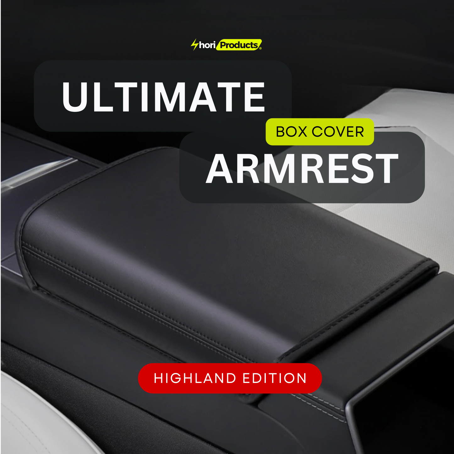 Ultimate Armrest Box Cover for Tesla Model 3+ Highland 2024
