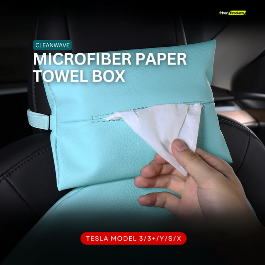 CleanWave: Microfiber Paper Towel Box