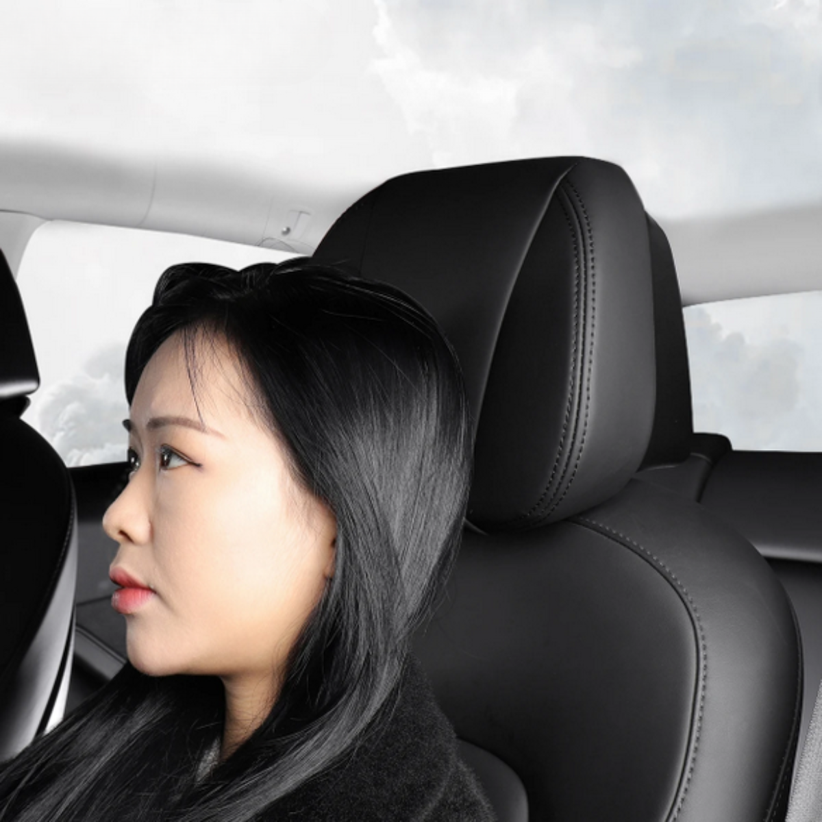 DriveLux: Flying Wing Eight Adjustable Headrest for Tesla Model Y/3