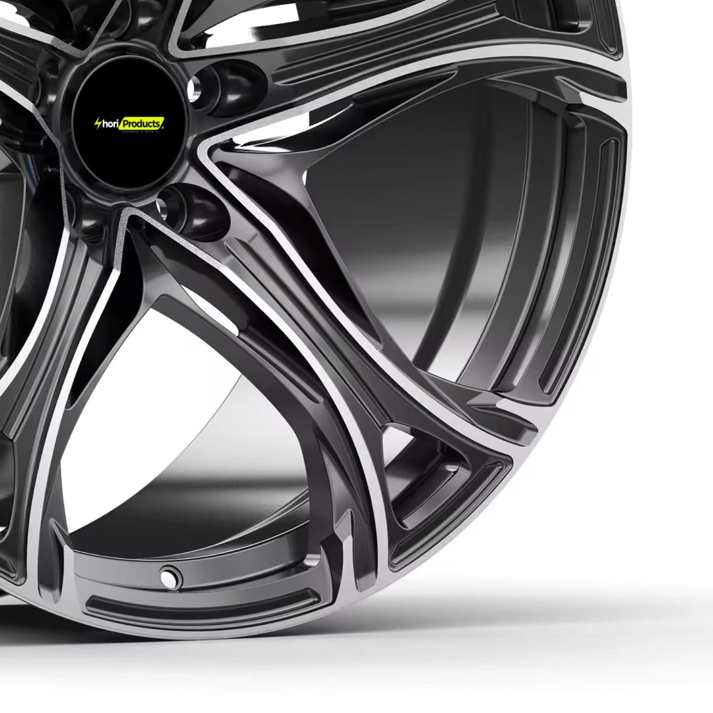 NexaForge Velocity Wheels: Forged Aluminum for Model X 5X120 (Set of 4)
