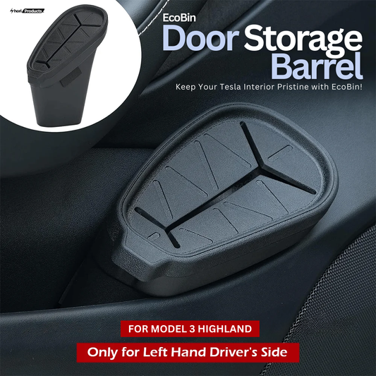 EcoBin Highland Door Storage Barrel for Tesla Model 3