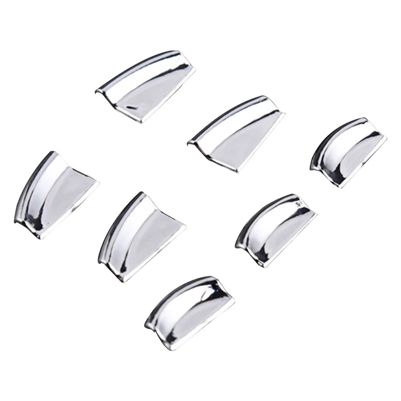 Chrome Interior Door Switch Trims for Tesla Model S/X