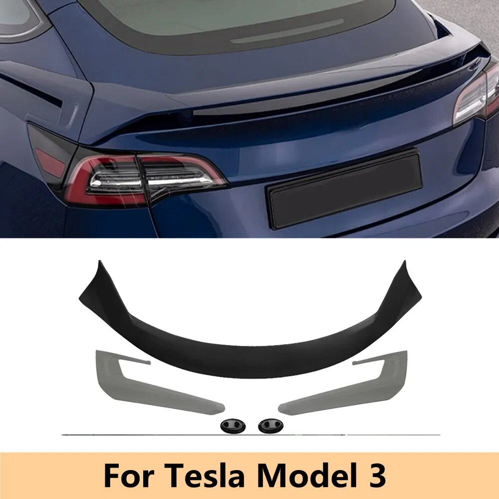 Elegance Series Rear Trunk Spoiler for Tesla Model 3 (2017-2023)