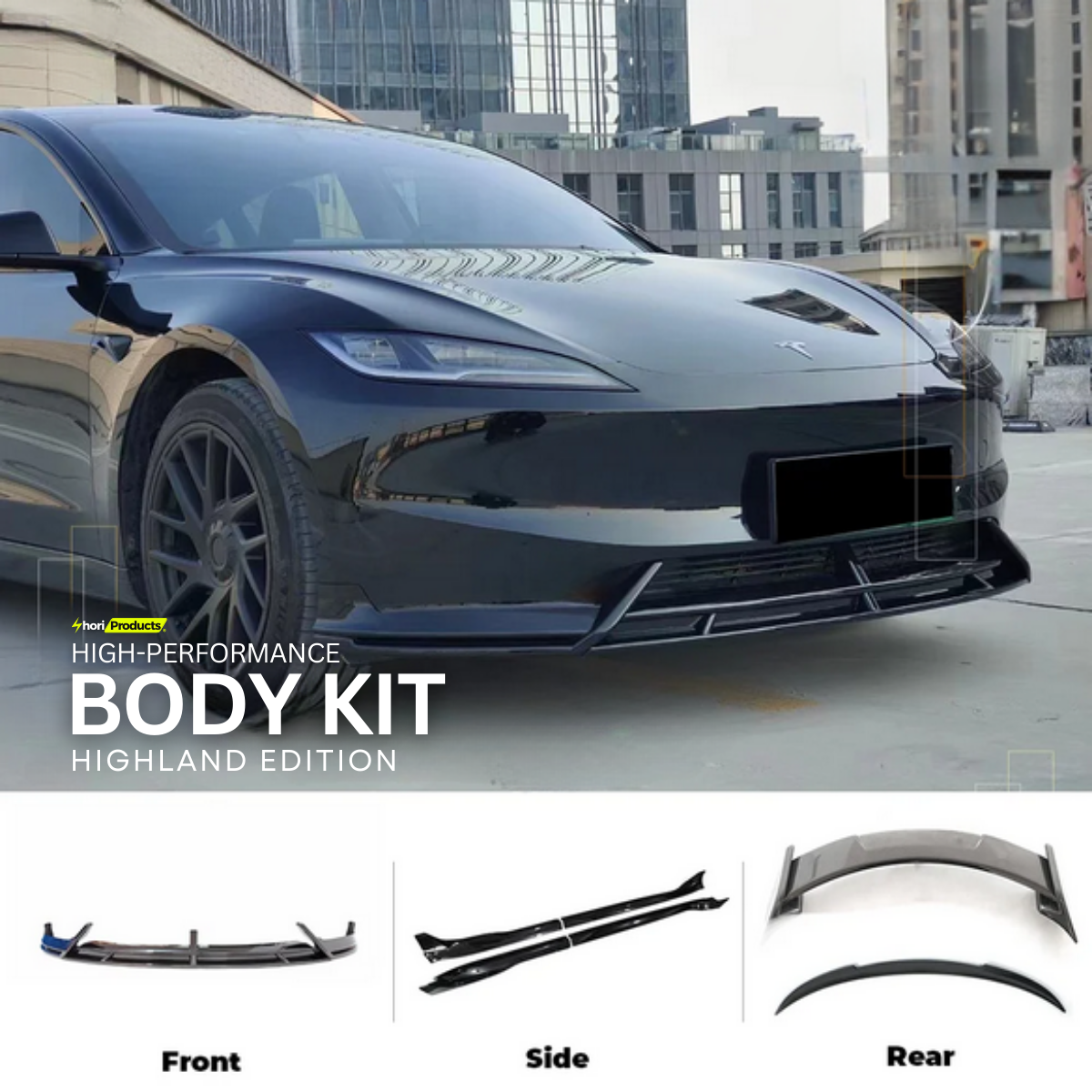 High-Performance Body Kit for Tesla Model 3 Highland 2024