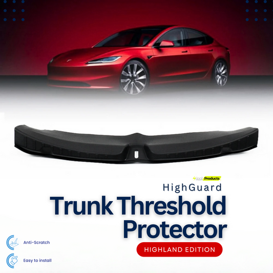 HighGuard Trunk Threshold Protector for Tesla Model 3 Highland 2024