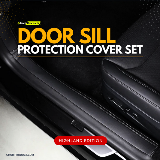Door Sill Protection Cover Set For Tesla Model 3+ Highland
