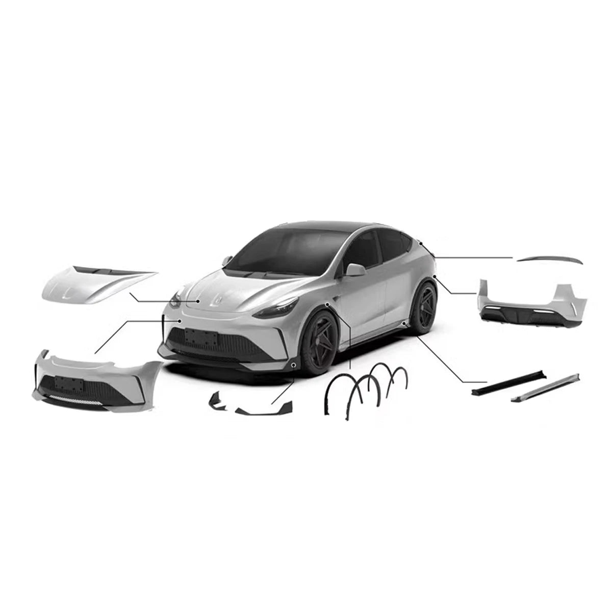 RoboShell Series 1 - Body Kit for Model Y