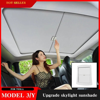 SolarGuard ProShield for Tesla Model Y & Model 3 - Ultimate Skylight Protection