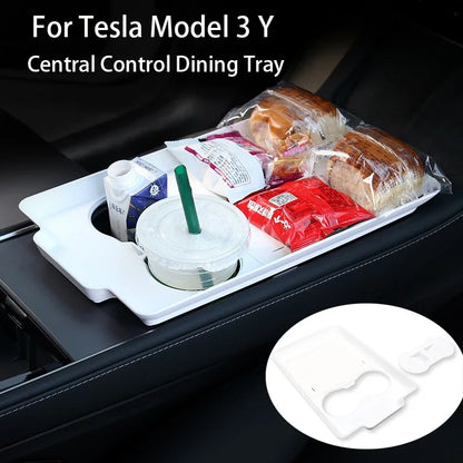 Multifunctional Meal Tray For Tesla Model 3/Y