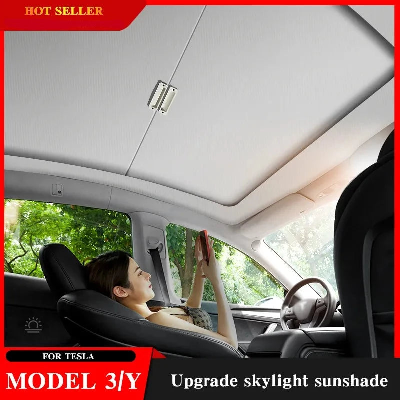 SolarGuard ProShield for Tesla Model Y & Model 3 - Ultimate Skylight Protection