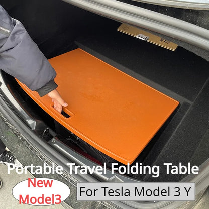 Ultimate Travel Companion - Camping Folding Table Desk for Tesla Model 3+ & Y