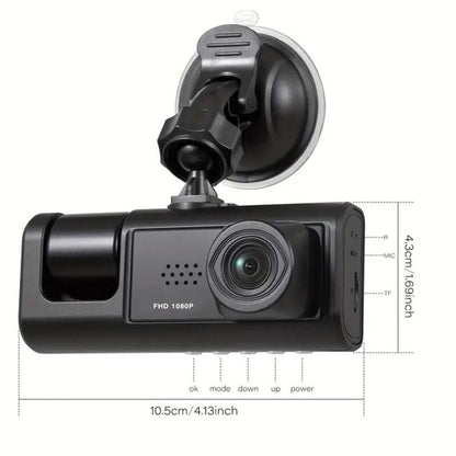 RoadGuard Pro 3-Camera Dash Cam