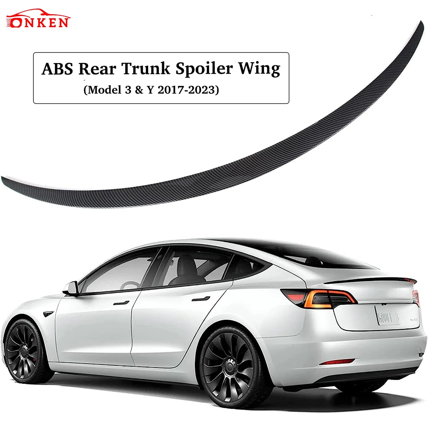 The Ultimate Rear Spoiler Wings for Your Tesla Model 3 & Model Y