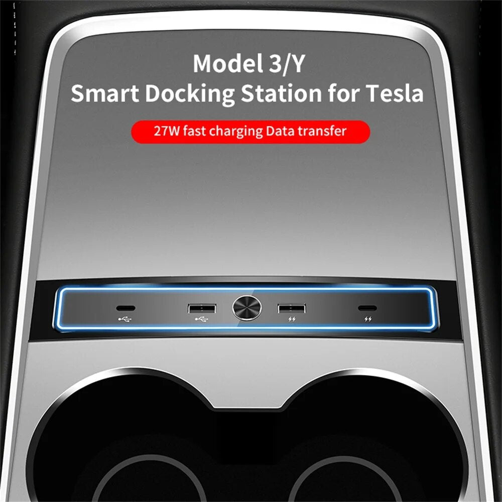 PowerMax Tesla Model 3/Y 27W USB Hub