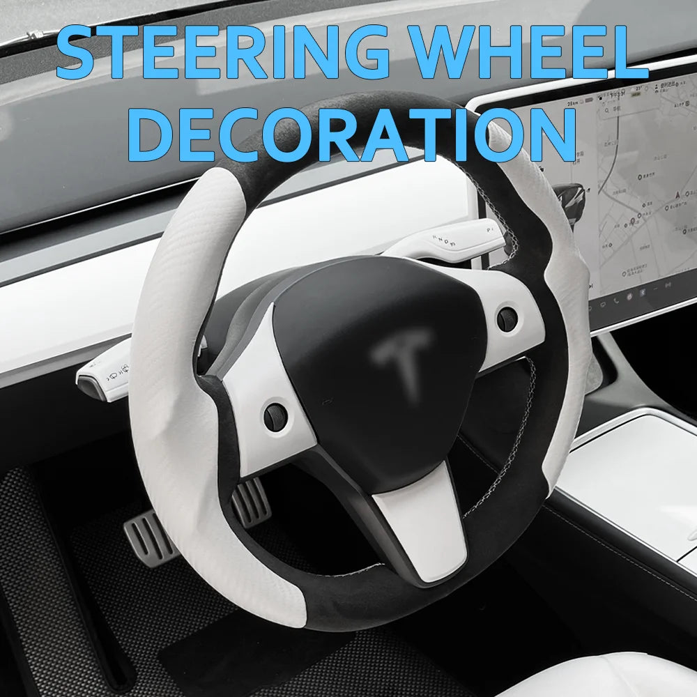 Elite Steering Wheel Cover for Tesla Model 3/Y