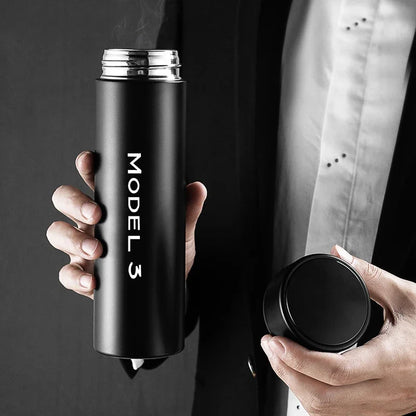 Smart Thermos Cup-Tesla Model 3+ Highland