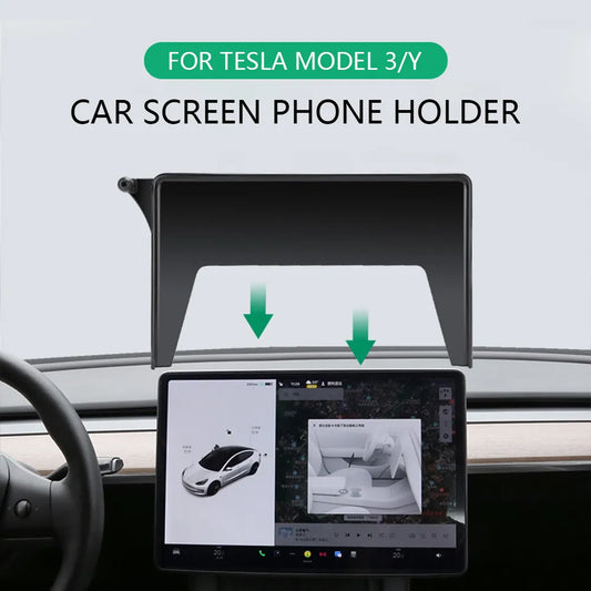 Tesla Model 3/Y Central Control Phone Holder & Storage Box
