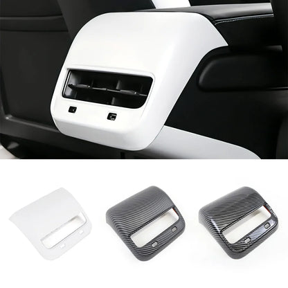 Ultimate Interior Enhancement Kit: Rear Air Vent Outlet Cover for Tesla Model 3 & Model Y