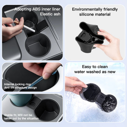 Silicone Cup Holder for Tesla Model Y/3/3+