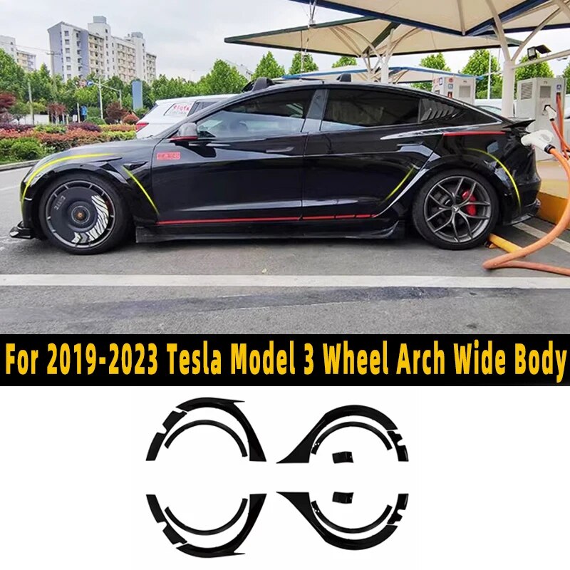 QuantumFlow Tesla Model 3 Wide Body Kit