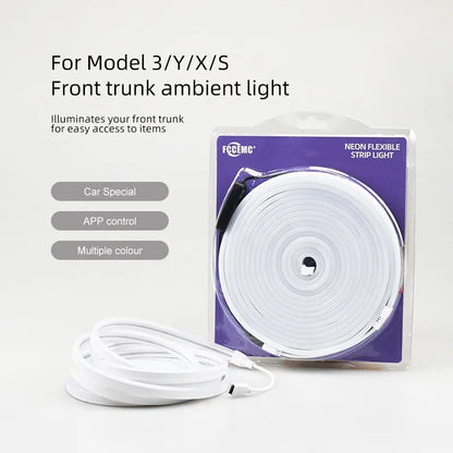 Tesla Frunk Brighten LED Strips - Illuminate Your Trunk with Style