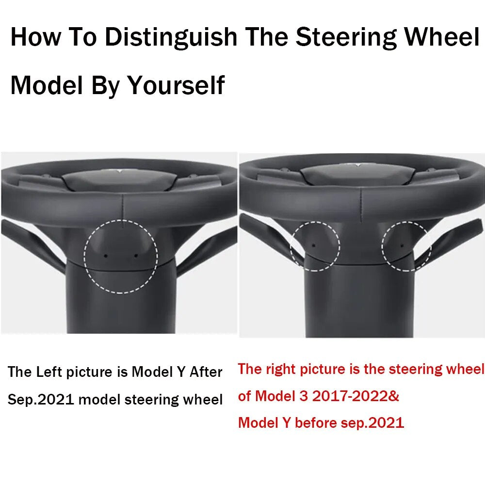 LuxeCarbon Yoke Steering Wheel TSW136 - Upgrade Your Tesla Drive