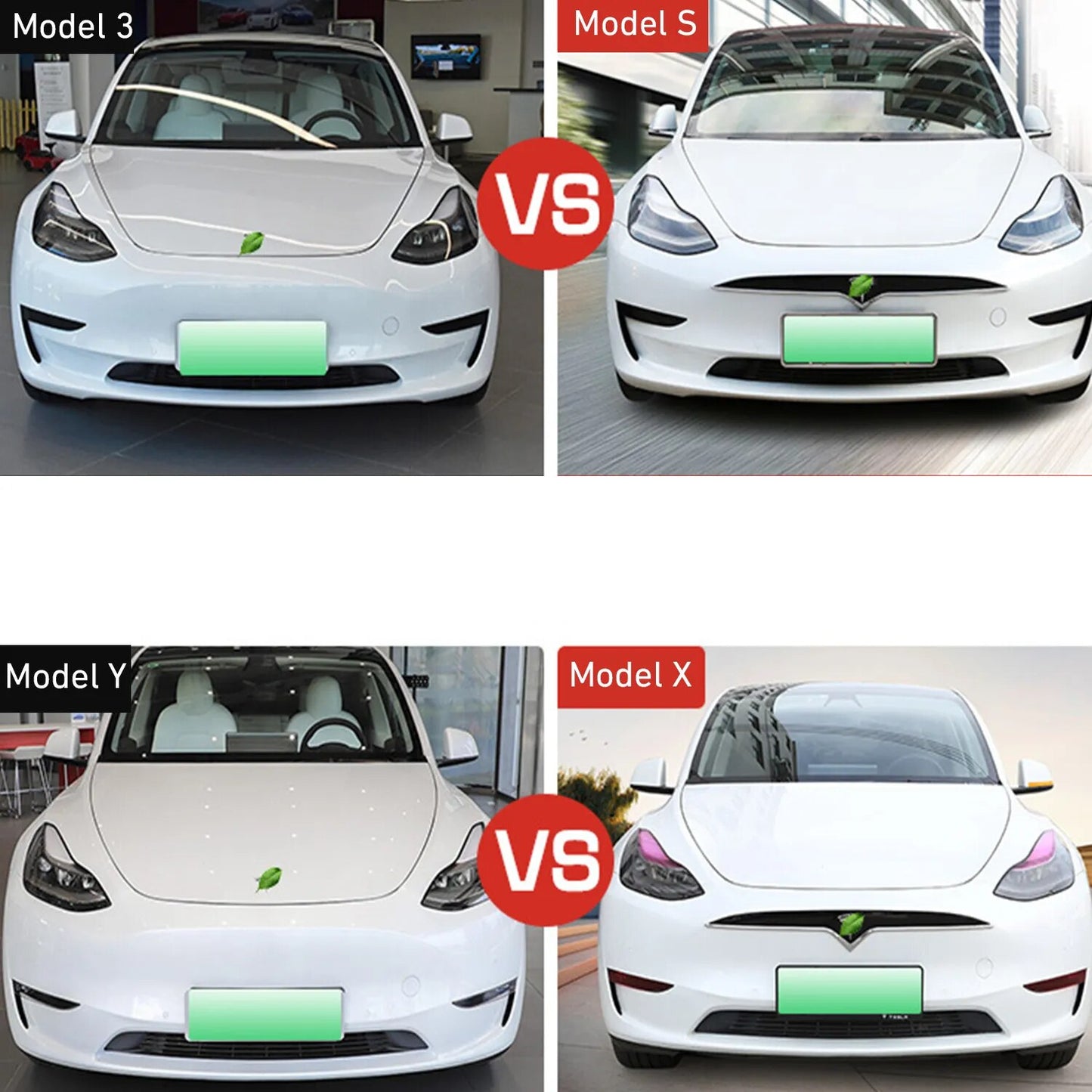 Tesla Model 3 and Model Y Front Face Trim - Elegance Redefined