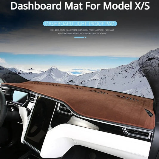 ShadeGuard: Dashboard Mat for Tesla Model X/S