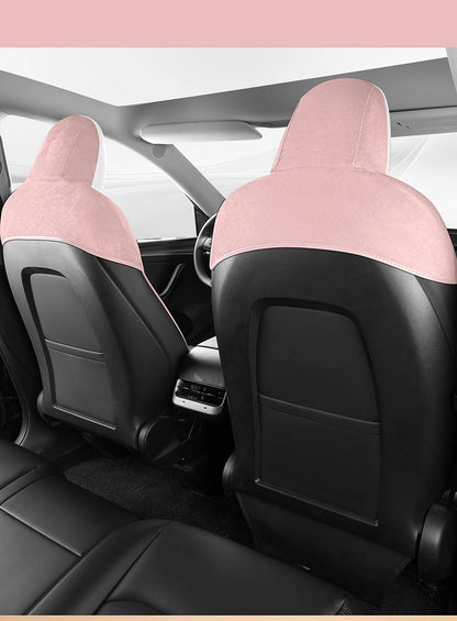 Ultimate Comfort: Suede Saddle Seat Cushion Pad for Tesla Model 3