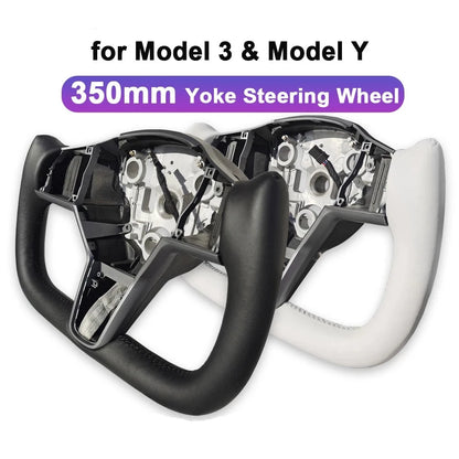 Racer's Edge Yoke SW203 Steering Wheel for Tesla Model 3 Model Y