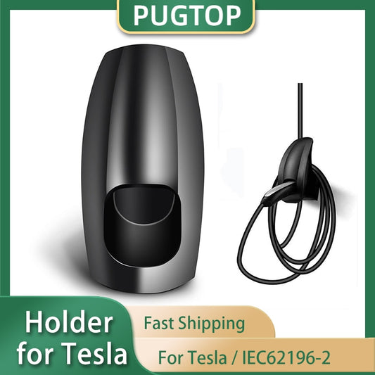 Wall-Mounted Tesla Charger Cable Holder for Model 3/Y/S/X