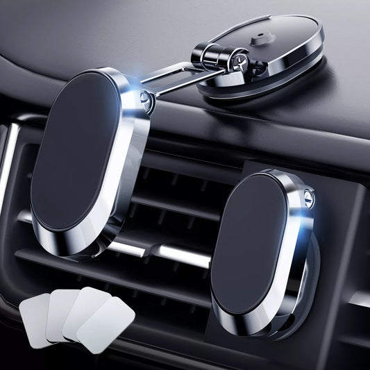 SmartGrip: Foldable Magnetic Car Phone Holder