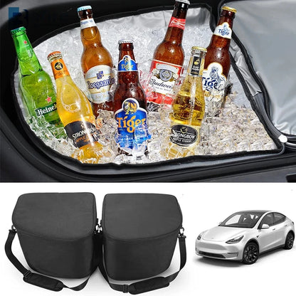 ChillRide: Front Trunk Cooler Bag Set For Tesla Model Y/3